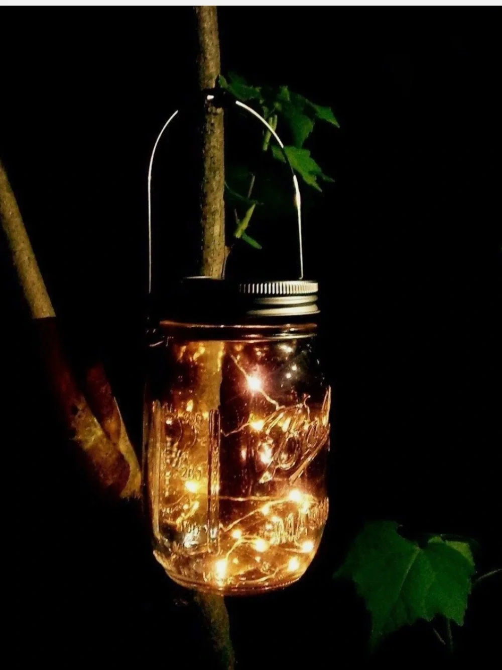 3 Pack Solar Mason Jar Lid Insert LED Mason Jar Solar Light for Glass Mason US